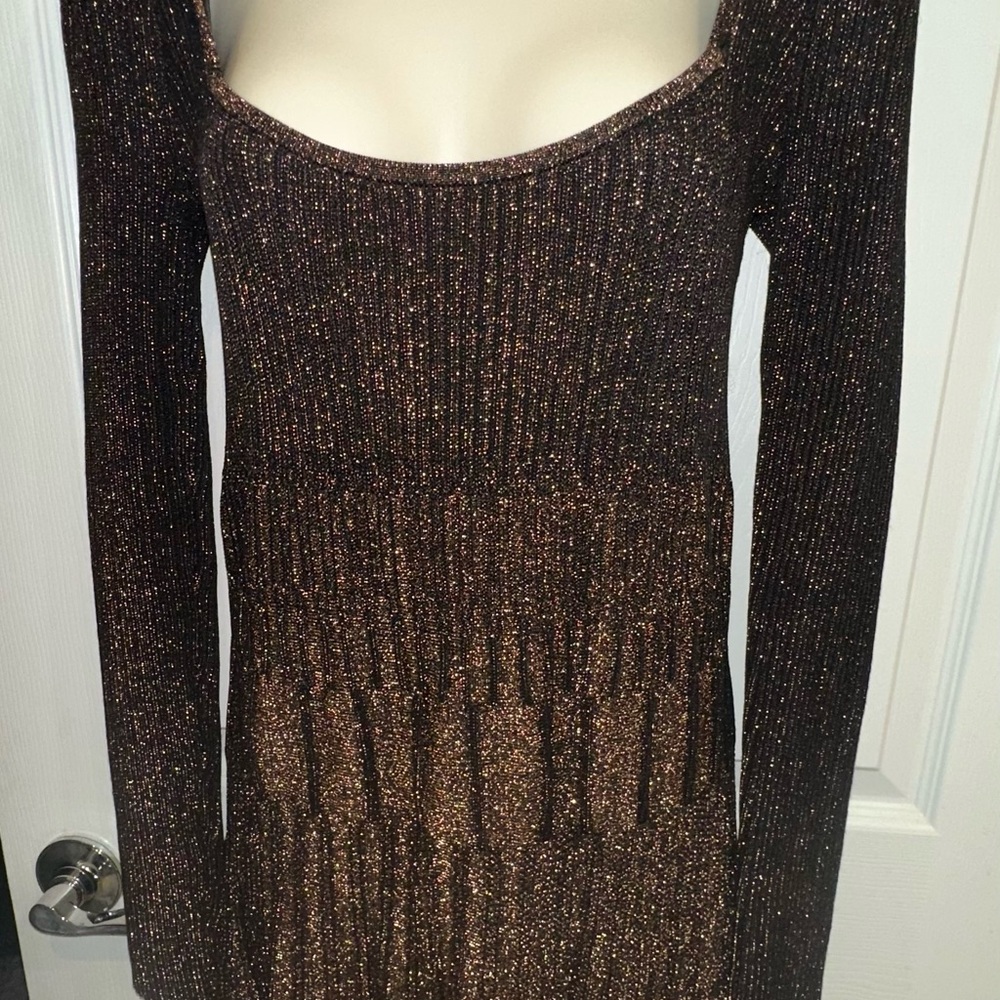 Guess - Sparkling Long Sleeve Dress
